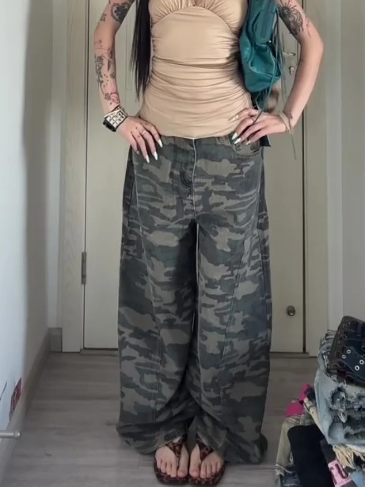 plus Size American Retro Camouflage Workwear Jeans Women Design High Street Loose Slimming Draping Knife Pants Casual Street ...
plus Size American Retro Camouflage Workwear Jeans Women Design High Street Loose Slimming Draping Knife Pants Casual Street ...