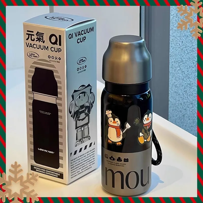 500ml Large-Capacity 316 Stainless Steel Bullet-Shaped Insulated Cup, Straight Car Cup With A Lifting Rope, Can Keep Warm For 6-
500ml Large-Capacity 316 Stainless Steel Bullet-Shaped Insulated Cup, Straight Car Cup With A Lifting Rope, Can Keep Warm For 6-