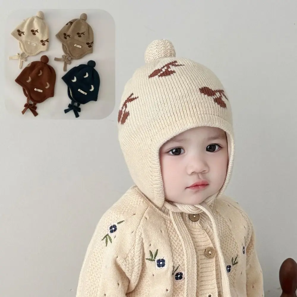 Soft Wind-proof Children's Knitted Hats Strap Keep Warm Ear Protection Hats Thickened Ear Flap Cap Winter
Soft Wind-proof Children's Knitted Hats Strap Keep Warm Ear Protection Hats Thickened Ear Flap Cap Winter