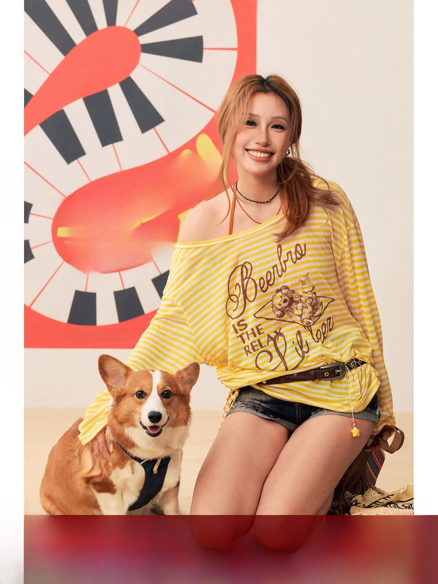 BeerBro Festival 100 Days Loose Shoulder Long Sleeve T-Shirt Cover up Silk Print Casual Music Festival Party Women's Top
BeerBro Festival 100 Days Loose Shoulder Long Sleeve T-Shirt Cover up Silk Print Casual Music Festival Party Women's Top