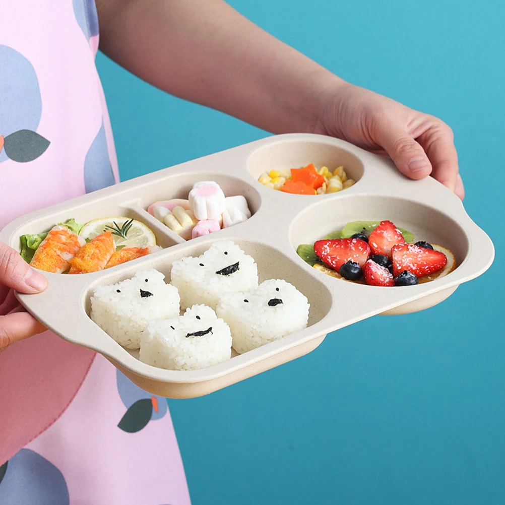 4 Pcs Kids Plates Divided Compartments PP Lightweight Anti Breakage Dinner Plates Portion Control Lunch Trays
4 Pcs Kids Plates Divided Compartments PP Lightweight Anti Breakage Dinner Plates Portion Control Lunch Trays