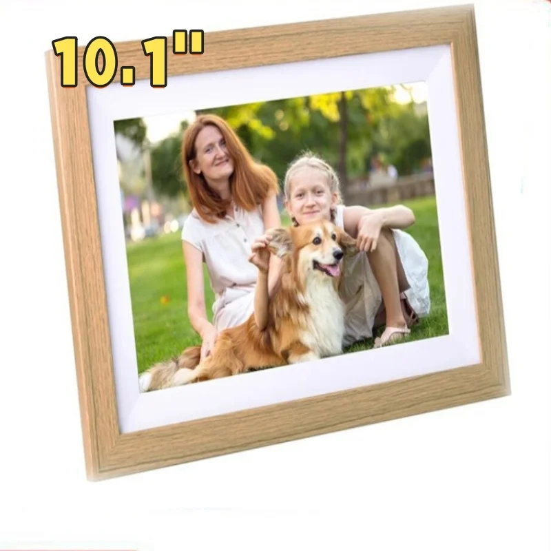 10.1-inch WiFi Digital Photo Frame 1280*800 IPS Touch Screen Cloud Digital Picture Frame 16GB Storage Share Photo via APP
10.1-inch WiFi Digital Photo Frame 1280*800 IPS Touch Screen Cloud Digital Picture Frame 16GB Storage Share Photo via APP