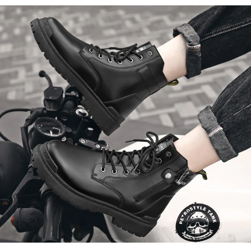 Мужские ботинки на шнуровке до середины икры, однотонные, высококачественные, прочные, больших размеров, с круглым носком, самые продаваемые, модные, для активного отдыха и работы
Мужские ботинки на шнуровке до середины икры, однотонные, высококачественные, прочные, больших размеров, с круглым носком, самые продаваемые, модные, для активного отдыха и работы