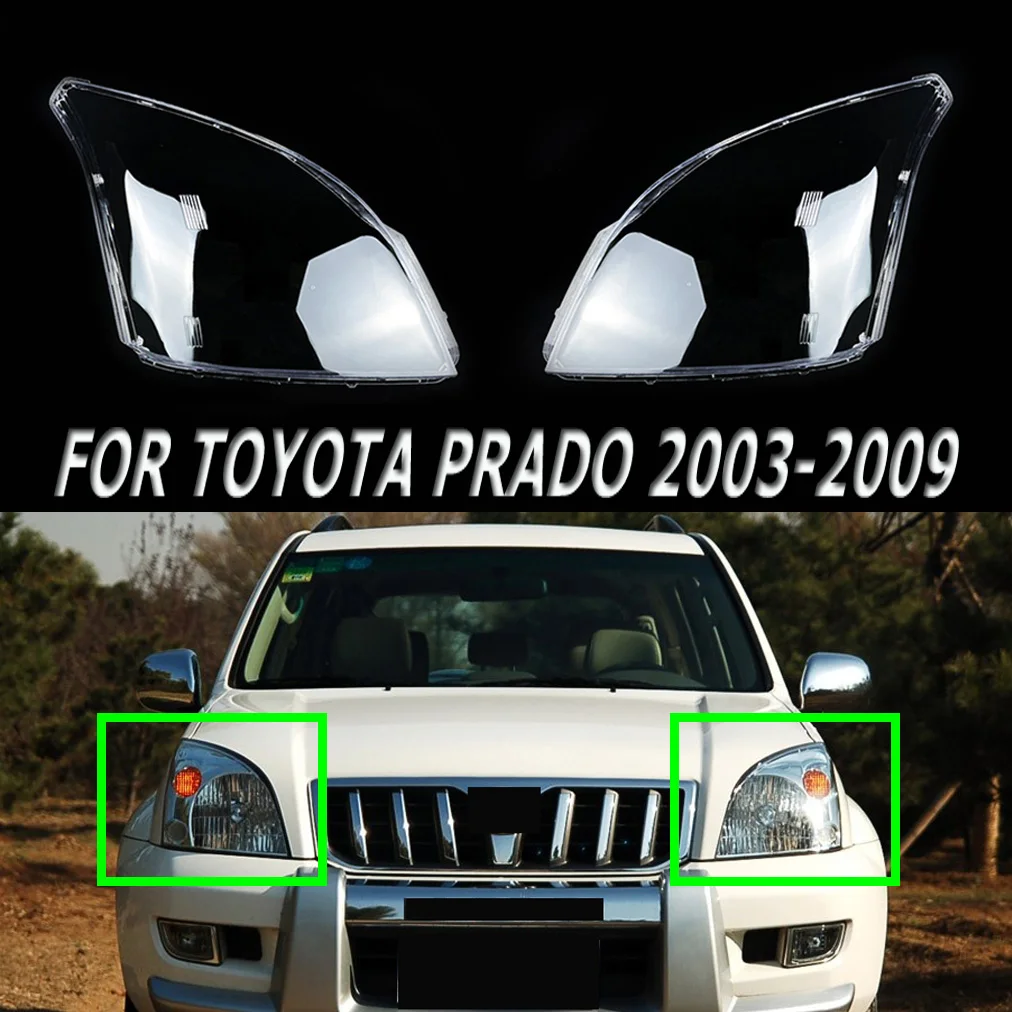 Fit For Toyota Prado 2003 2004 2005 2006 2007 208 2009 Headlight Lens Cover Transparent
Fit For Toyota Prado 2003 2004 2005 2006 2007 208 2009 Headlight Lens Cover Transparent