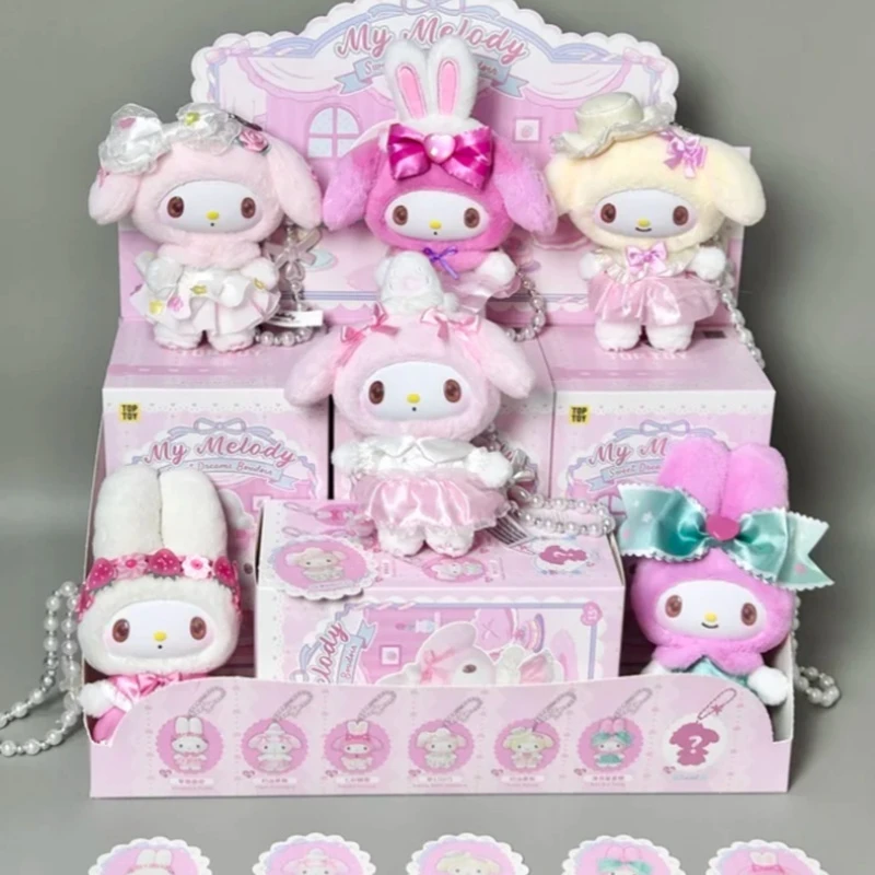 Genuine My Melody Sweet Dreams Boudoir Series Cute Plush Figure Blind Box Pendant Home Decor Mystery Box Girls Customized Gift
Genuine My Melody Sweet Dreams Boudoir Series Cute Plush Figure Blind Box Pendant Home Decor Mystery Box Girls Customized Gift