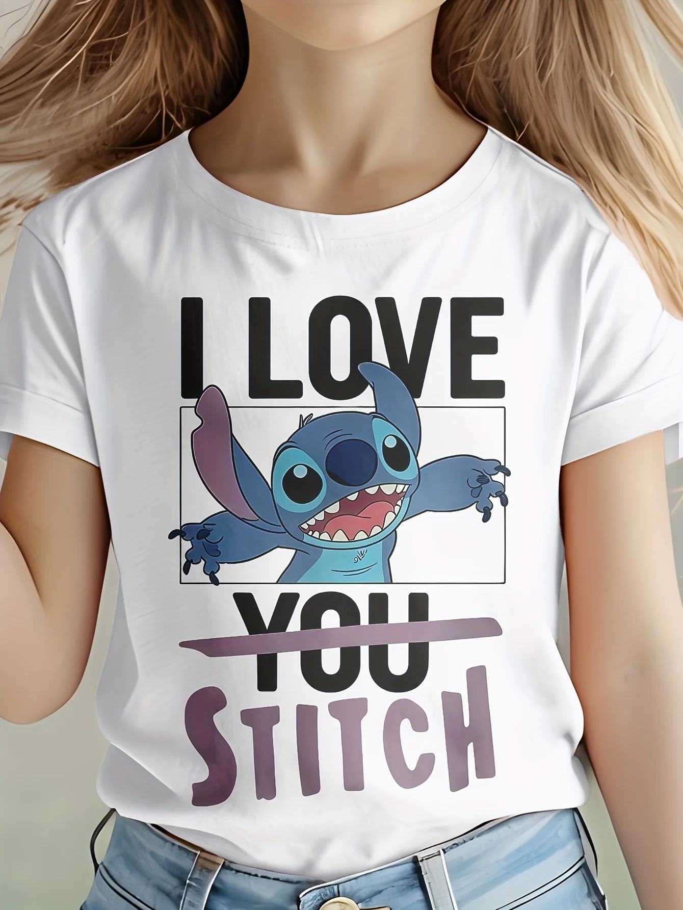 Stitch Print Boys Girls T-Shirt Cotton Short Sleeve Children T-shirt Cute Cartoon Disney Tops Baby T-shirt Summer Kids Clothes
Stitch Print Boys Girls T-Shirt Cotton Short Sleeve Children T-shirt Cute Cartoon Disney Tops Baby T-shirt Summer Kids Clothes