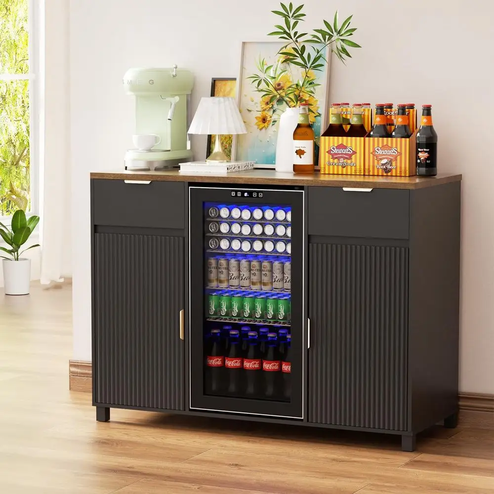 Bar Cabinet with Ridged Storage, Wine Cabinet with Power Supply, Compact Cabinet with Latched Door for Dining, Living, and Kitch
Bar Cabinet with Ridged Storage, Wine Cabinet with Power Supply, Compact Cabinet with Latched Door for Dining, Living, and Kitch