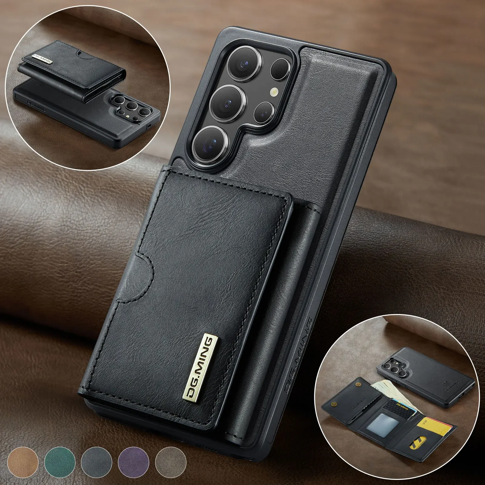 Чехол 2 в 1, чехол для Samsung Galaxy S25 S24 S23 S22 Ultra FE 4G 5G Magsafe, кошелек, магнитный кожаный держатель для карт, карманный чехол
Чехол 2 в 1, чехол для Samsung Galaxy S25 S24 S23 S22 Ultra FE 4G 5G Magsafe, кошелек, магнитный кожаный держатель для карт, карманный чехол