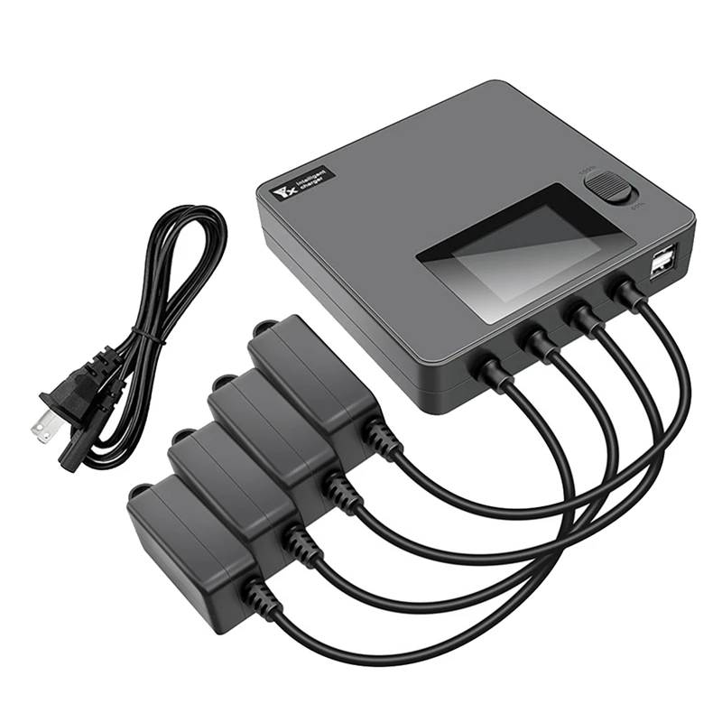 Qy-6-In-1 Digital Display Battery Charger For Mini 3 Pro Drone Battery Charging Hub Fast Smart Charger With USB
Qy-6-In-1 Digital Display Battery Charger For Mini 3 Pro Drone Battery Charging Hub Fast Smart Charger With USB