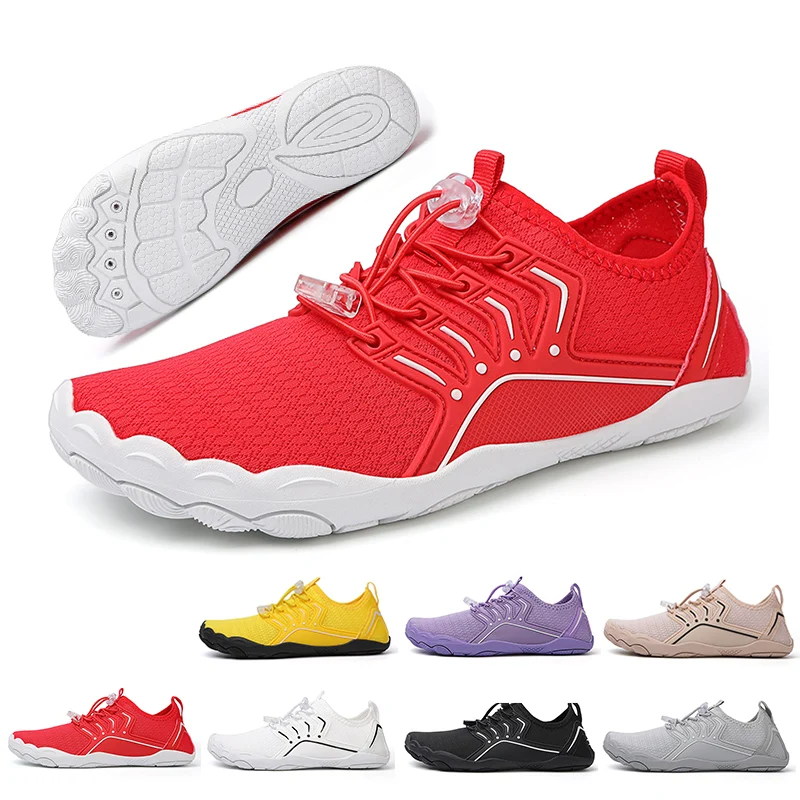 Водные кроссовки для активного отдыха с пятью пальцами, дышащие, низкие, с резиновой подошвой, для плавания, фитнеса, велоспорта...
Водные кроссовки для активного отдыха с пятью пальцами, дышащие, низкие, с резиновой подошвой, для плавания, фитнеса, велоспорта...