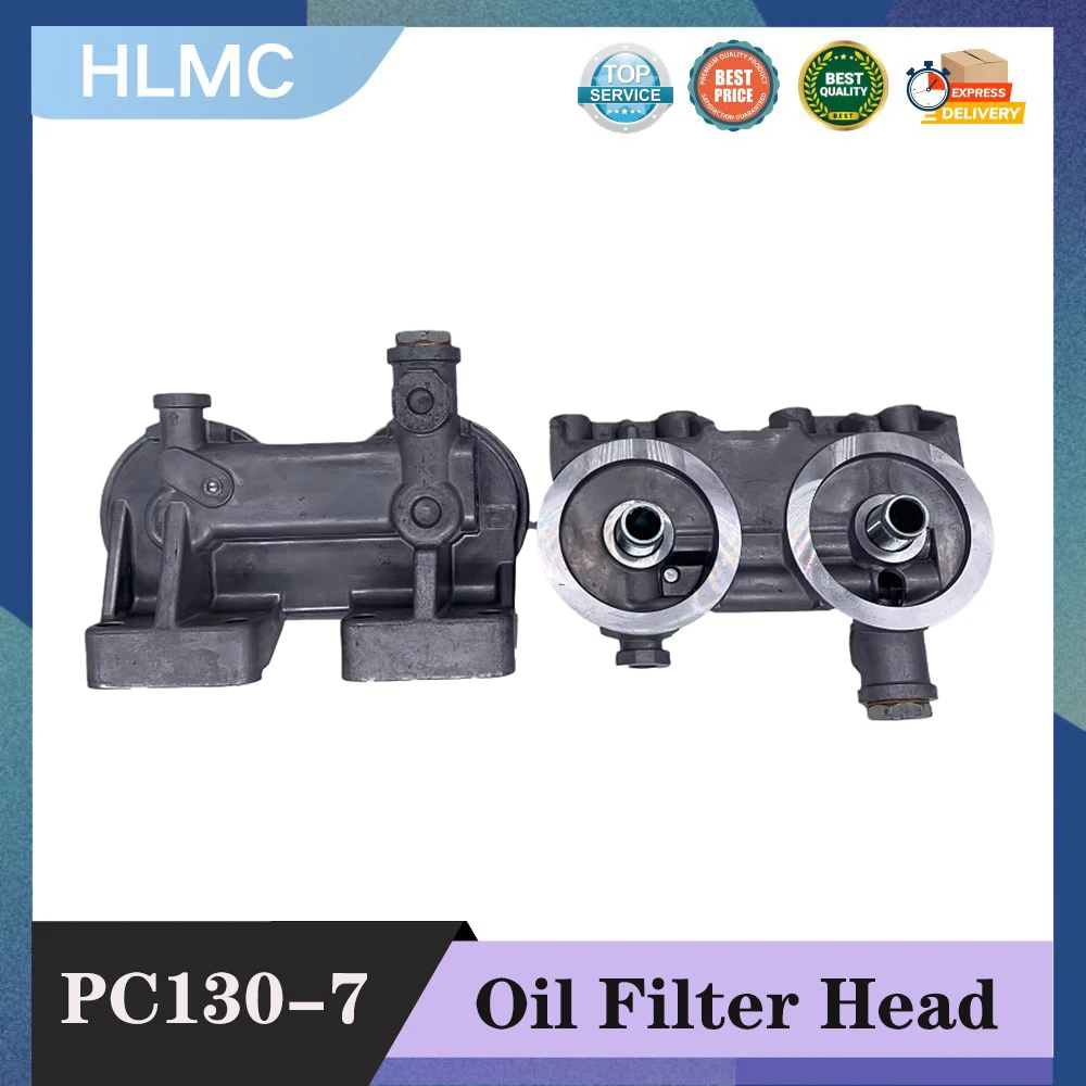 Construction Machinery Parts Excavator Oil Filter Head for PC130-7 4D95 Engine Oil Filter Housing 43306 Oil Filter Head Base
Construction Machinery Parts Excavator Oil Filter Head for PC130-7 4D95 Engine Oil Filter Housing 43306 Oil Filter Head Base