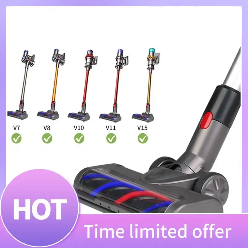 Soft Roller Brush For Dyson V7 V8 V10 V11 V15 Vacuum Replacement Accessories Hardwood Floor Attachments With LED Light
Soft Roller Brush For Dyson V7 V8 V10 V11 V15 Vacuum Replacement Accessories Hardwood Floor Attachments With LED Light