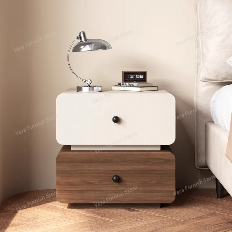 Italian Cream Style Solid Wood Bedside Table Modern Luxury Minimalist High-end Bedroom Bedside Cabinet Home Furniture FYNS
Italian Cream Style Solid Wood Bedside Table Modern Luxury Minimalist High-end Bedroom Bedside Cabinet Home Furniture FYNS