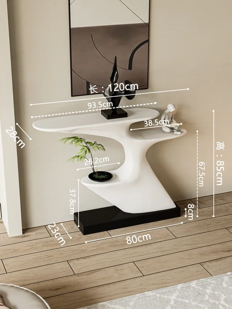 Art Light Luxury High-End Entrance Cabinet Modern Minimalist Display Stand Minimalist Console Tables
Art Light Luxury High-End Entrance Cabinet Modern Minimalist Display Stand Minimalist Console Tables