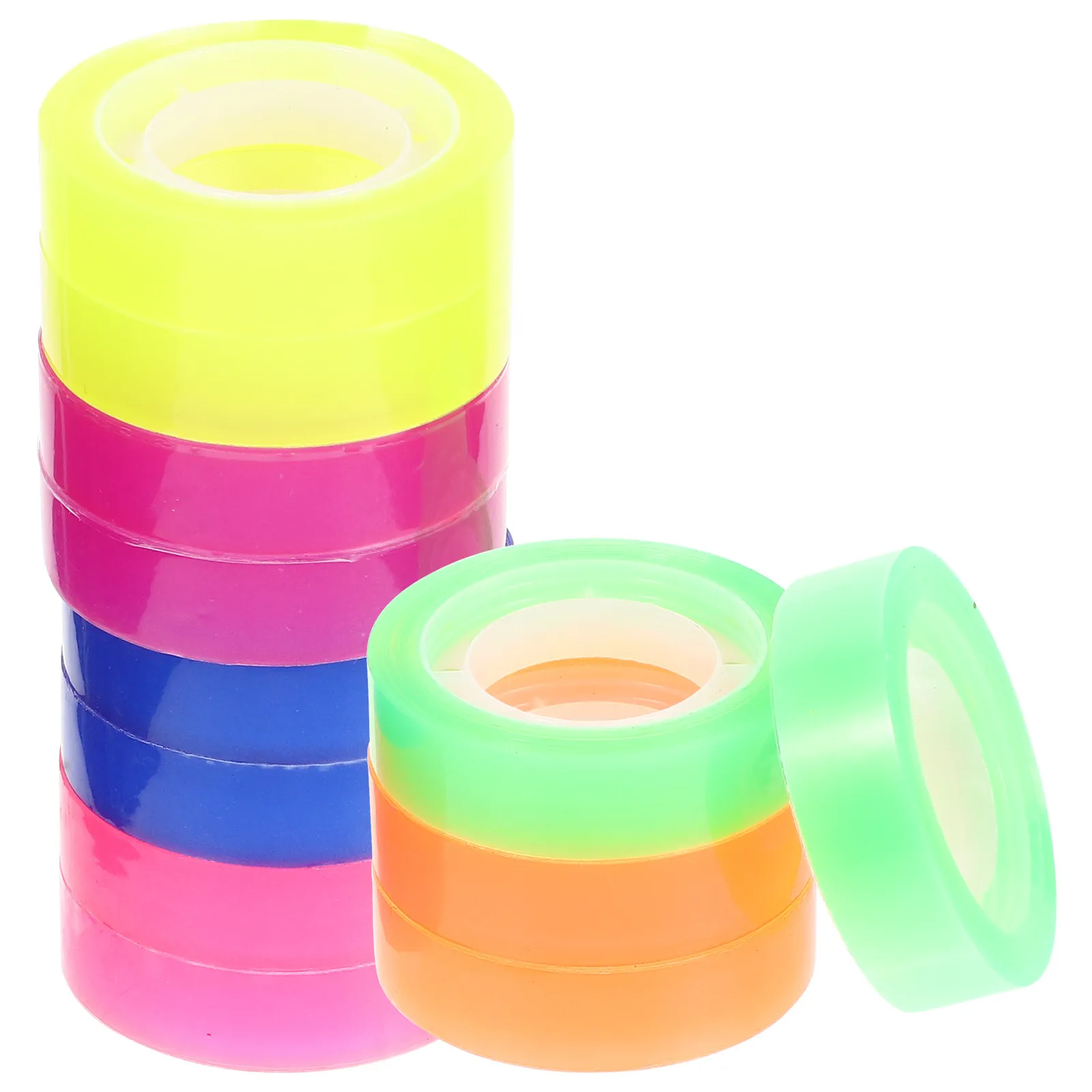 12 Rolls Vibrant DIY Decorative Tape Clear Adhesive Tape for Scrapbooking Planner Supplies Card Making Photo Mounting Mobile
12 Rolls Vibrant DIY Decorative Tape Clear Adhesive Tape for Scrapbooking Planner Supplies Card Making Photo Mounting Mobile