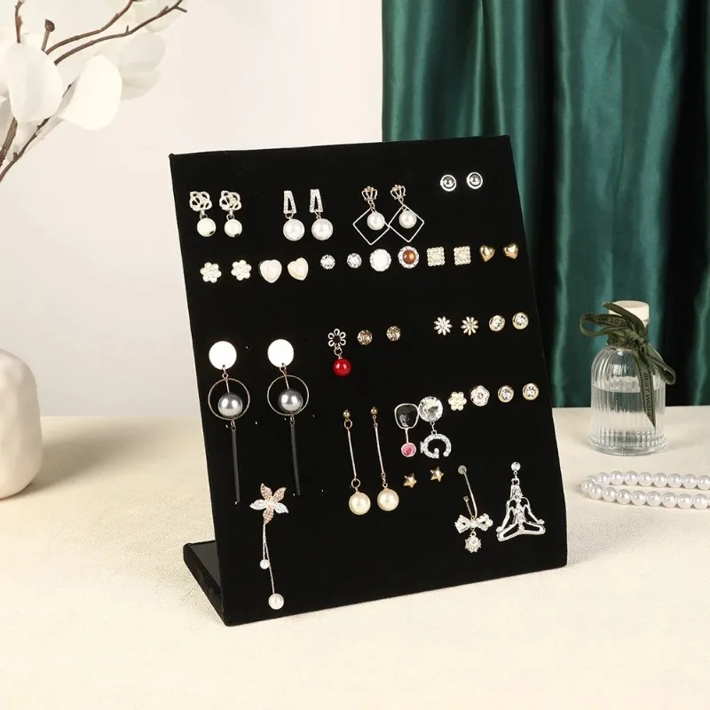 1Pcs Princess Fine Earring Board Wooden Ring Stand Thickened Jewelry Display And Storage Rack for Home Night Stall
1Pcs Princess Fine Earring Board Wooden Ring Stand Thickened Jewelry Display And Storage Rack for Home Night Stall