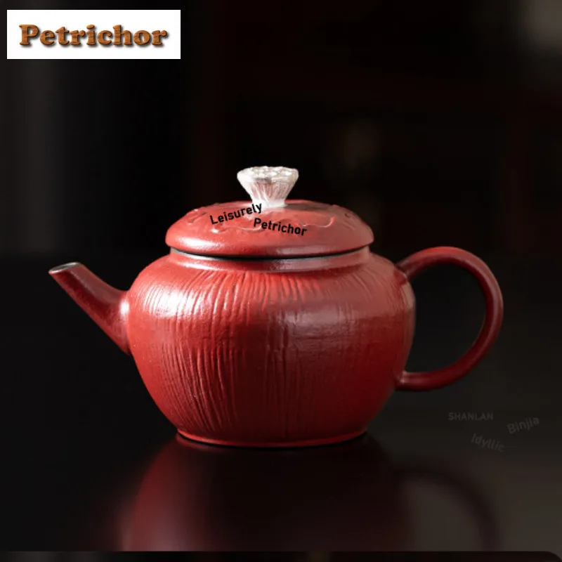 160ml Forbidden City Red Gilt Silver Teapot Boutique Tea Infuser Pot Tea Maker Kettle With Strainer Drinkware Decoration Craft
160ml Forbidden City Red Gilt Silver Teapot Boutique Tea Infuser Pot Tea Maker Kettle With Strainer Drinkware Decoration Craft