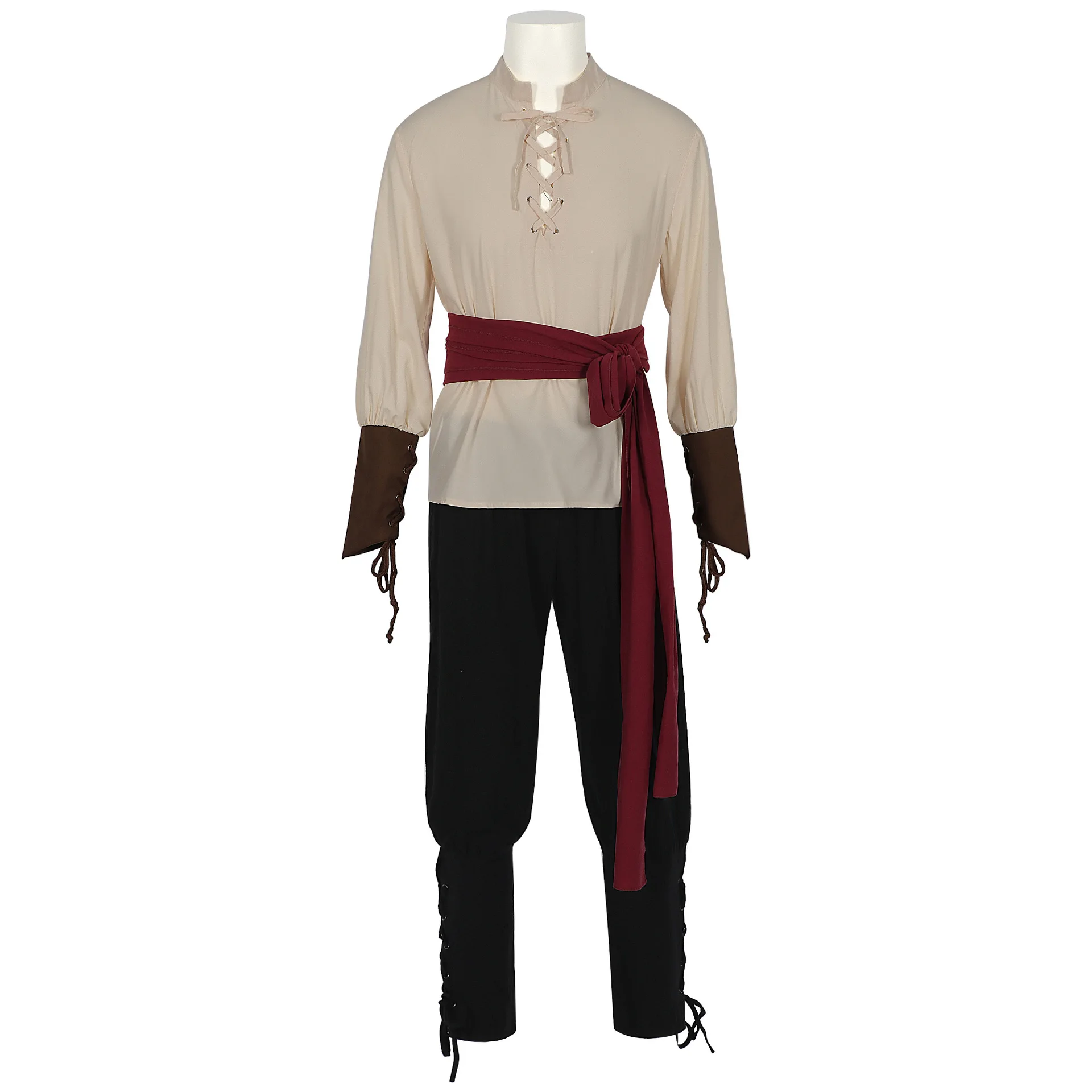 Мужской комплект костюмов пирата Ренессанс ИРТ Средневековый жилет Викинг Одежда на Хэллоуин Этнический сценический костюм Осеннее новое поступление
Мужской комплект костюмов пирата Ренессанс ИРТ Средневековый жилет Викинг Одежда на Хэллоуин Этнический сценический костюм Осеннее новое поступление