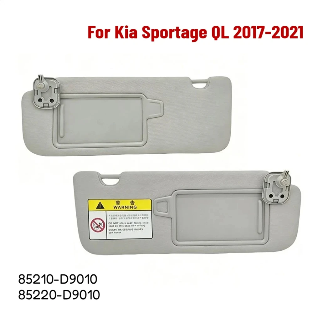 New LHD For Kia Sportage QL 2017-2021 Sun Visor With Mirror Sunvisor Left Right Driver Passenger Side 85210-D9110 85220D9010
New LHD For Kia Sportage QL 2017-2021 Sun Visor With Mirror Sunvisor Left Right Driver Passenger Side 85210-D9110 85220D9010