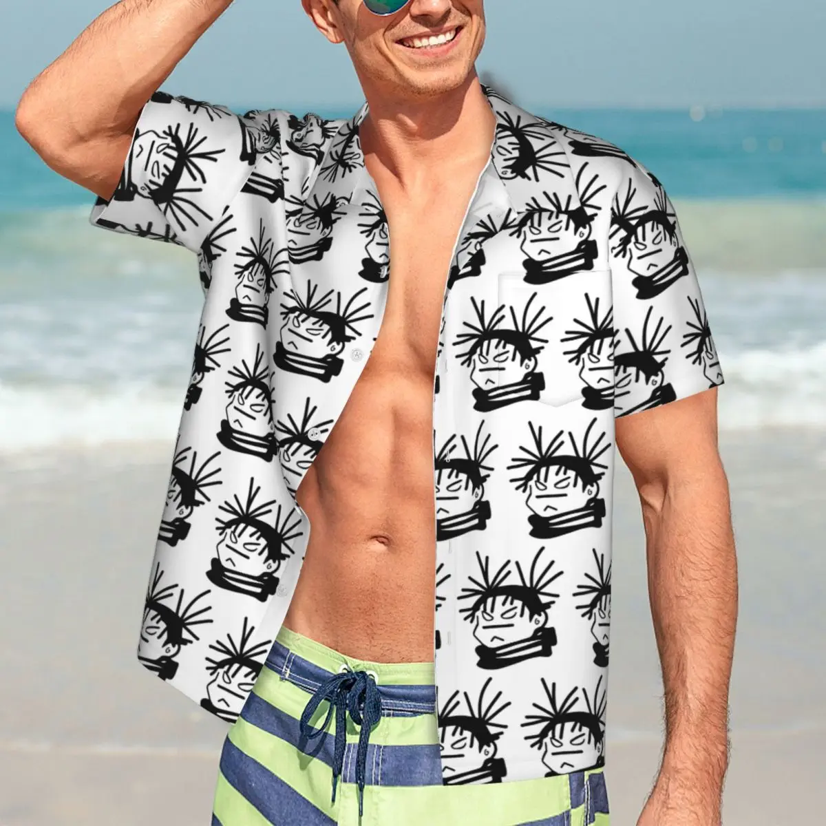 Choso JJK Anime Jujutsu Kaisen Hawaiian Shirts Funny Men Short Sleeve Shirt for Summer Beach Men's Lapel Tops
Choso JJK Anime Jujutsu Kaisen Hawaiian Shirts Funny Men Short Sleeve Shirt for Summer Beach Men's Lapel Tops
