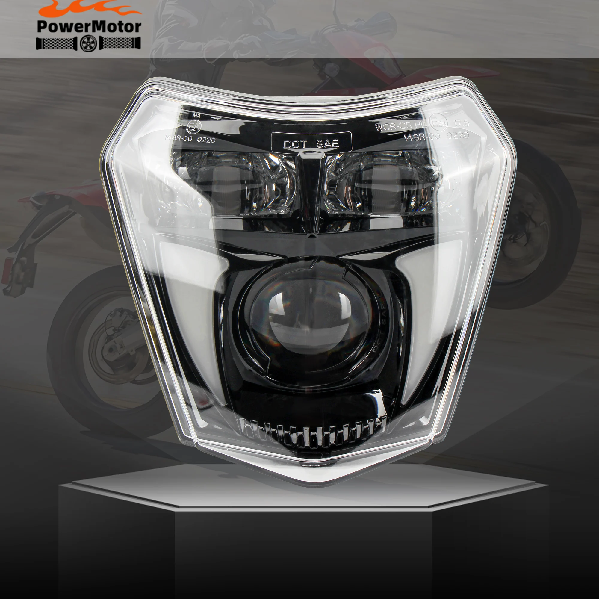 Мотоциклетные фары, лампа высокого разрешения Enduro 2019-2024 для KTM EXC XCW XC SX-F XC-W TE TC FE 125 250 300 350 450 530 690
Мотоциклетные фары, лампа высокого разрешения Enduro 2019-2024 для KTM EXC XCW XC SX-F XC-W TE TC FE 125 250 300 350 450 530 690