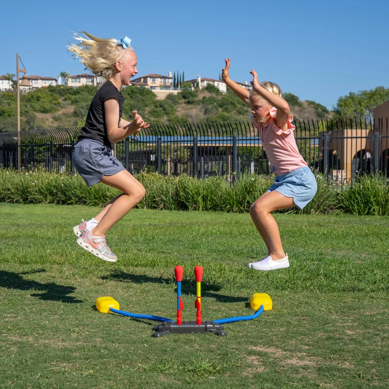 Original Dueling Rocket Launcher for Kids, Fun Backyard & Outdoor Kids Toys Gifts -Toy Foam Blaster Set Soars 200ft
Original Dueling Rocket Launcher for Kids, Fun Backyard & Outdoor Kids Toys Gifts -Toy Foam Blaster Set Soars 200ft