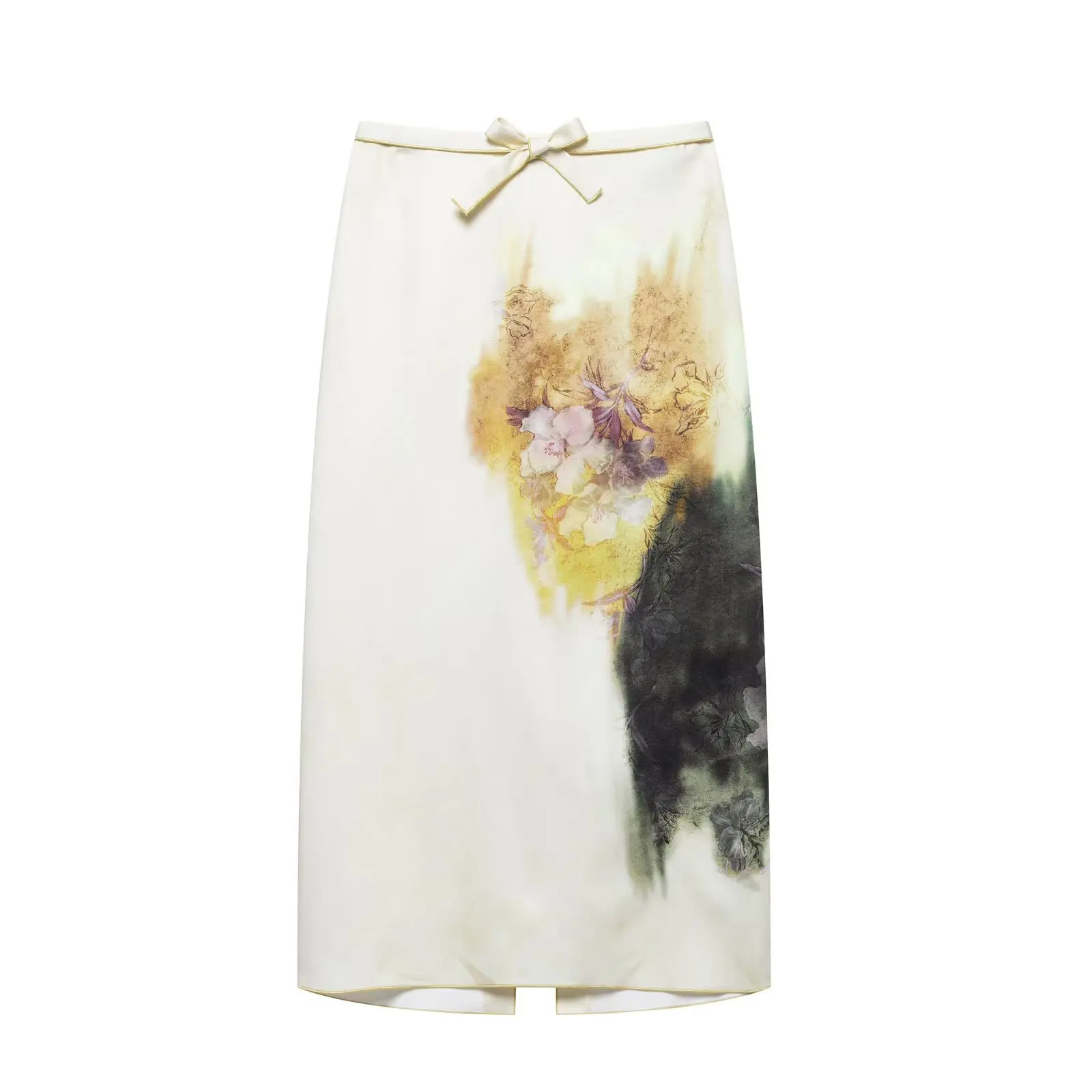 TRAF & Women 2025 Spring New Fashion Lazy Style Blended Casual Printed Midi Skirt Chic Bow Joker Rear Split Skirt Mujer
TRAF & Women 2025 Spring New Fashion Lazy Style Blended Casual Printed Midi Skirt Chic Bow Joker Rear Split Skirt Mujer