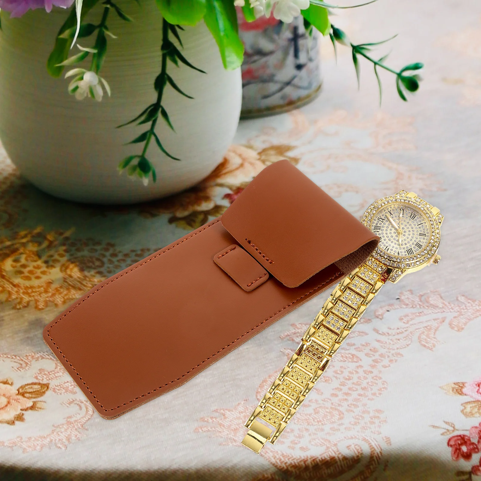 Storage Travel Portable Portable Bag Pouch Brown Small Protective Case For Watches Watch Bag Watch Pouch
Storage Travel Portable Portable Bag Pouch Brown Small Protective Case For Watches Watch Bag Watch Pouch