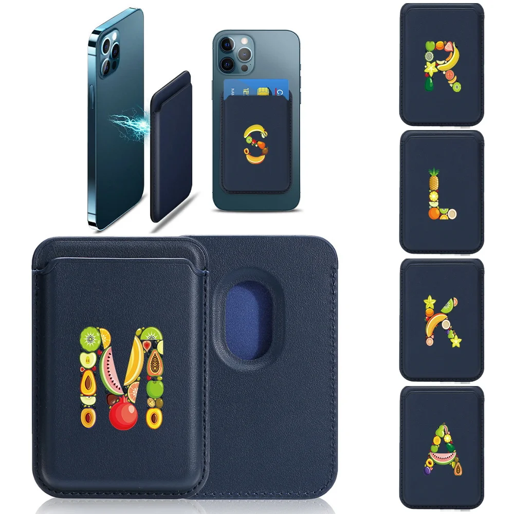 Slim & Portable Detachable Card Wallet PU Leather Phone Back Card Holder Ideal For Students, Commuters & Travelers Fruit Pattern
Slim & Portable Detachable Card Wallet PU Leather Phone Back Card Holder Ideal For Students, Commuters & Travelers Fruit Pattern