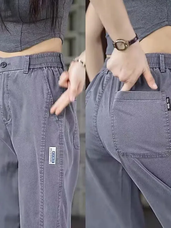 High-End Silk Men's Work Trousers Summer Thin Loose Straight Casual Wear-Resistant Long Pants Breathable Comfortable Fashionable
High-End Silk Men's Work Trousers Summer Thin Loose Straight Casual Wear-Resistant Long Pants Breathable Comfortable Fashionable