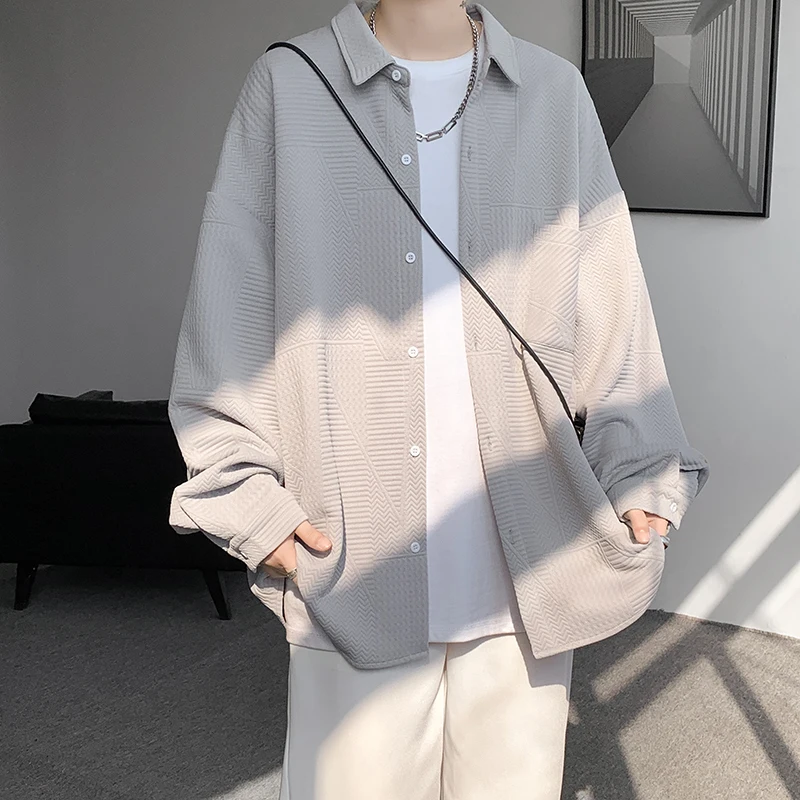 Autumn Japanese Style Oversized Harajuku Shirt Men Casual Loose Blouse Plus Size 5XL-M All Match Fashion Streetwear Male Clothes
Autumn Japanese Style Oversized Harajuku Shirt Men Casual Loose Blouse Plus Size 5XL-M All Match Fashion Streetwear Male Clothes