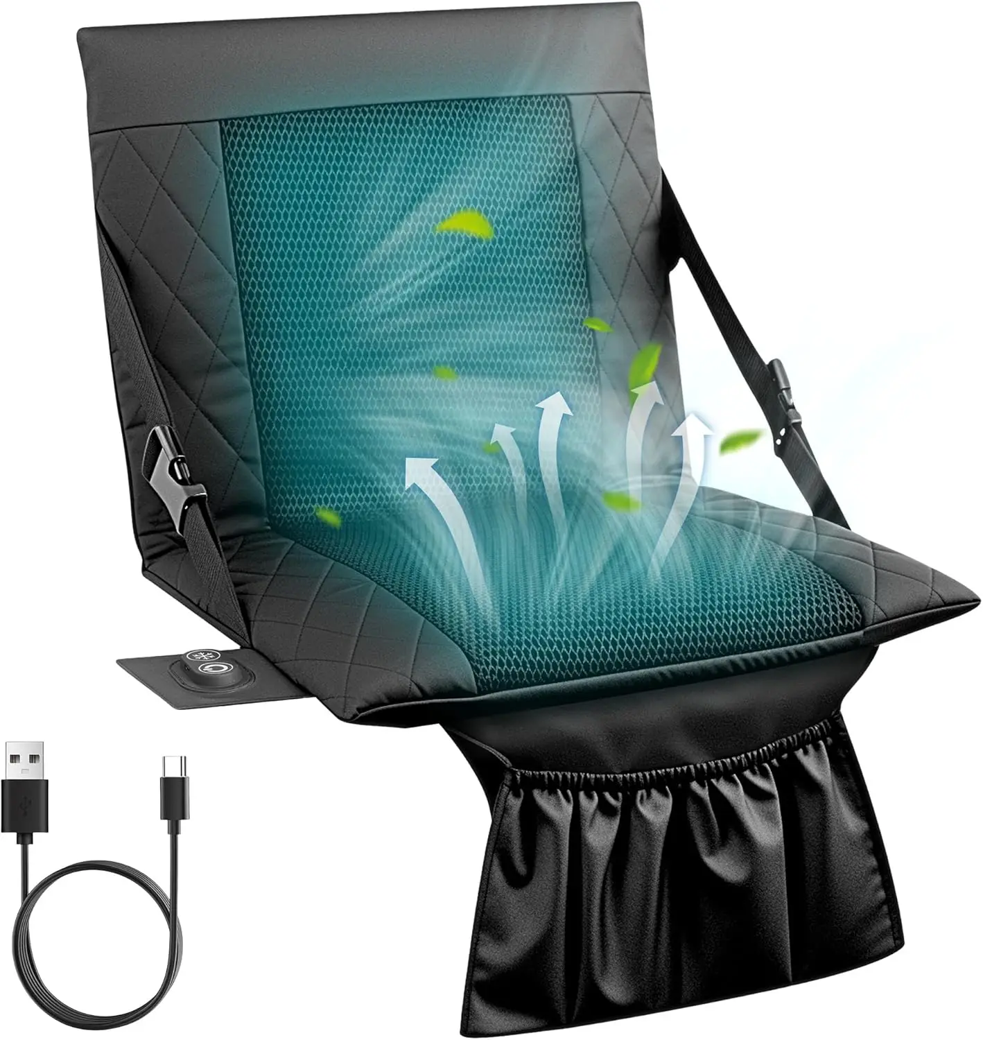 Cooling Stadium Seat with Fan, 3-Speed USB Cooler, Breathable Mesh, Back Support for Outdoor & Travel – Dad Gift
Cooling Stadium Seat with Fan, 3-Speed USB Cooler, Breathable Mesh, Back Support for Outdoor & Travel – Dad Gift