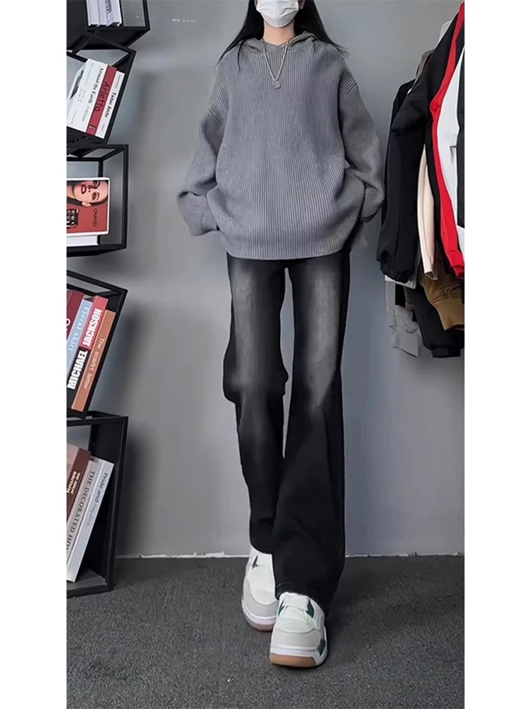 Retro American Vibe Fce Lined Bootcut Jeans Men's Slimming Straight Leg Trousers for Autumn Winter Wear Comfortable Fit
Retro American Vibe Fce Lined Bootcut Jeans Men's Slimming Straight Leg Trousers for Autumn Winter Wear Comfortable Fit