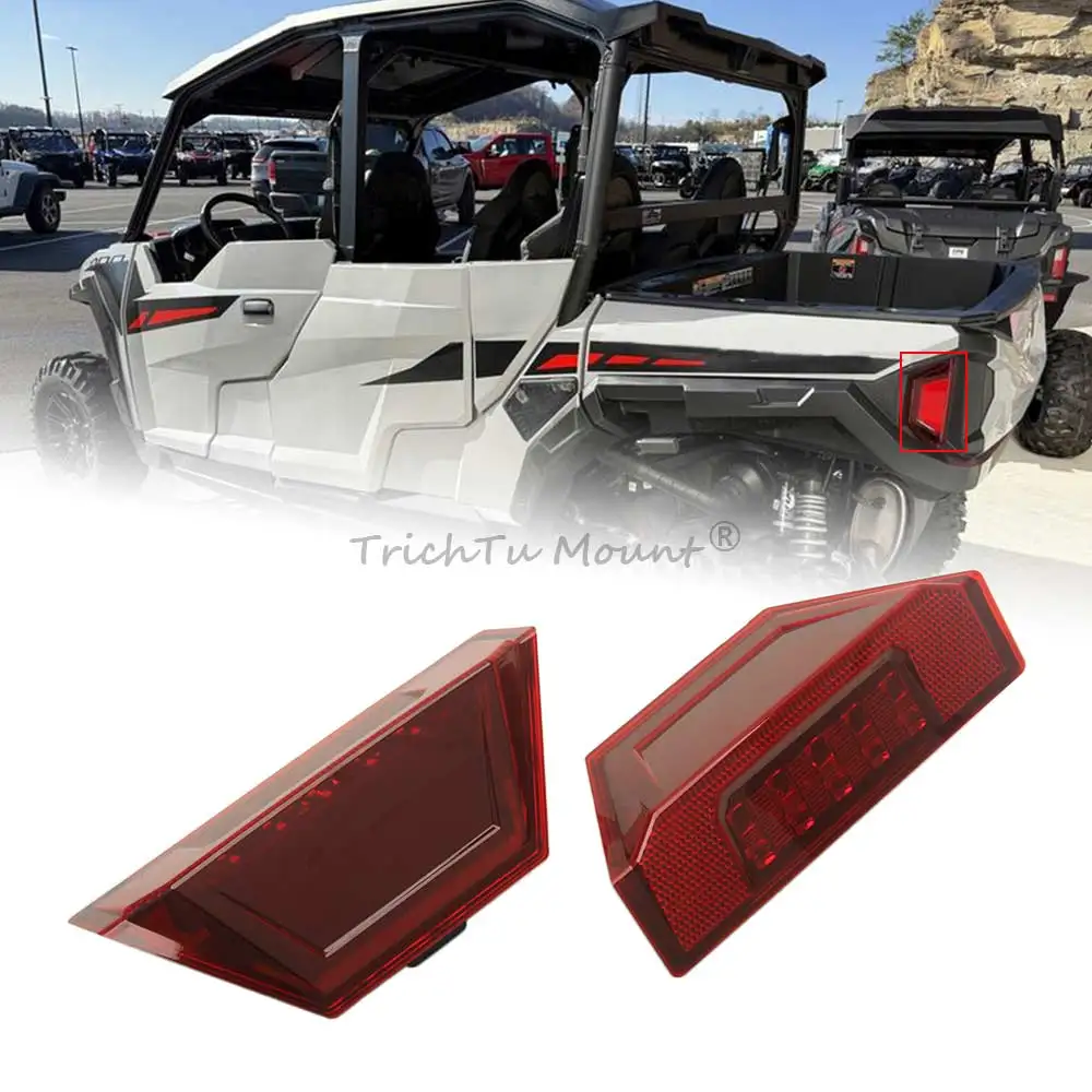 LED Rear Tail Light Brake Running Lamps for Polaris General 4 XP, Snowmobiles RMK 650 INDY, RANGER SP 570 XP 900/1000 2014-2025
LED Rear Tail Light Brake Running Lamps for Polaris General 4 XP, Snowmobiles RMK 650 INDY, RANGER SP 570 XP 900/1000 2014-2025