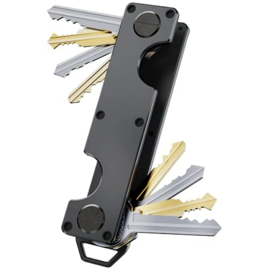 Key Organizer Key Holder Compact Key Case Minimalist Metal Key Chain Key Holder for Keychain Secures 8-10 Keys EDC
Key Organizer Key Holder Compact Key Case Minimalist Metal Key Chain Key Holder for Keychain Secures 8-10 Keys EDC