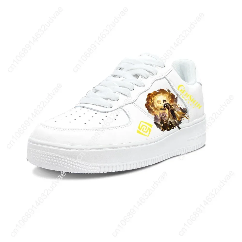 Genshin Impact Shoes AF Mens Womens Teenager White Flats Force Sneakers High Quality Footwear Basketball Running Customized Shoe
Genshin Impact Shoes AF Mens Womens Teenager White Flats Force Sneakers High Quality Footwear Basketball Running Customized Shoe