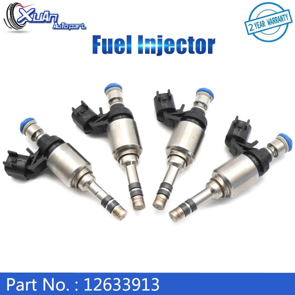XUAN 4pcs Fuel Injectors Nozzle 12633913 for Buick LaCrosse Envision For Chevrolet Impala Malibu Colorado For GMC Acadia Canyon
XUAN 4pcs Fuel Injectors Nozzle 12633913 for Buick LaCrosse Envision For Chevrolet Impala Malibu Colorado For GMC Acadia Canyon