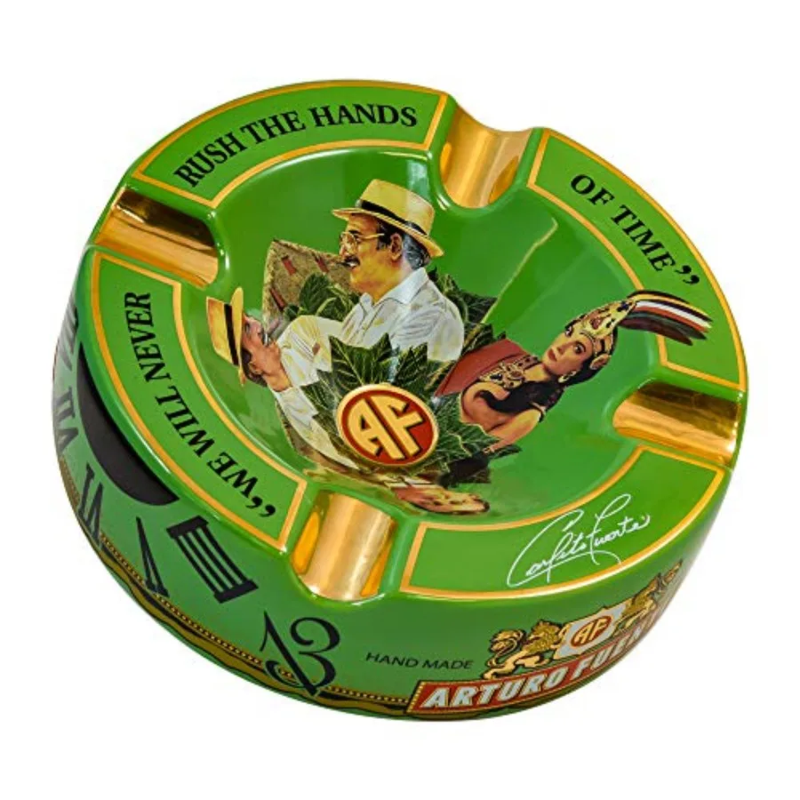 Limited Edition Large 8.75" Porcelain Cigar Ashtray Green
Limited Edition Large 8.75" Porcelain Cigar Ashtray Green