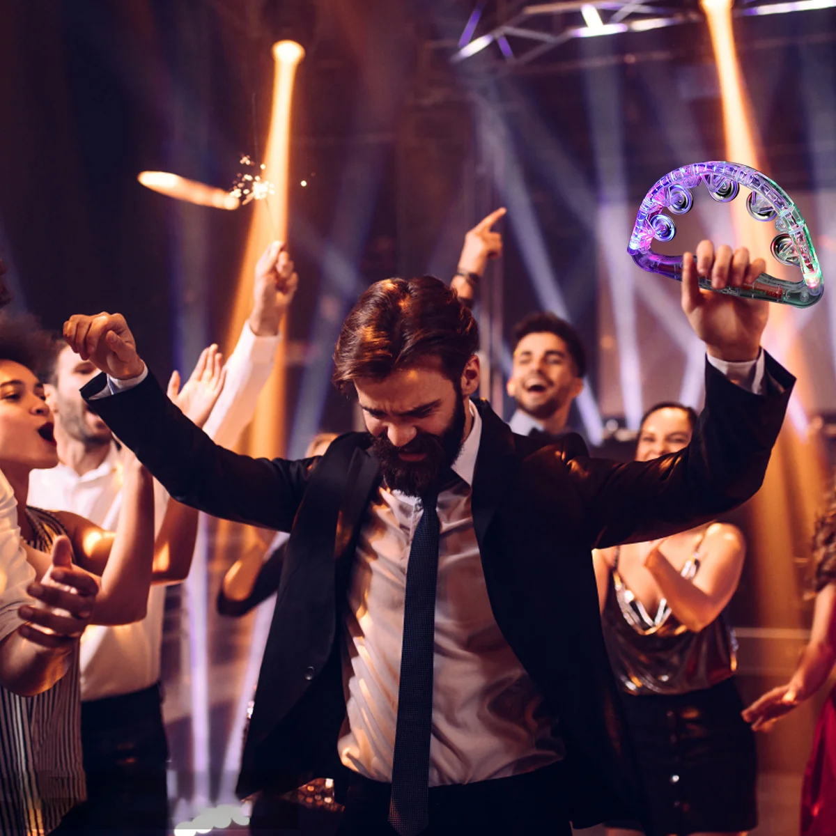 2 pcs Led Handbell Flashing Shaker For Kids Party Dancing Neon Rattle Bar Ktv Disco Glow Party Supplies Instruments
2 pcs Led Handbell Flashing Shaker For Kids Party Dancing Neon Rattle Bar Ktv Disco Glow Party Supplies Instruments