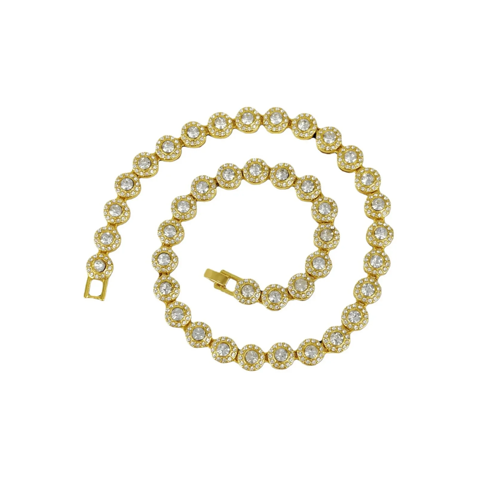 Hot Sale 10mm Round Glass Simple Head Male and Female Alloy Necklace, Cool Hipster Hip Hop Rap Cuban Chain
Hot Sale 10mm Round Glass Simple Head Male and Female Alloy Necklace, Cool Hipster Hip Hop Rap Cuban Chain