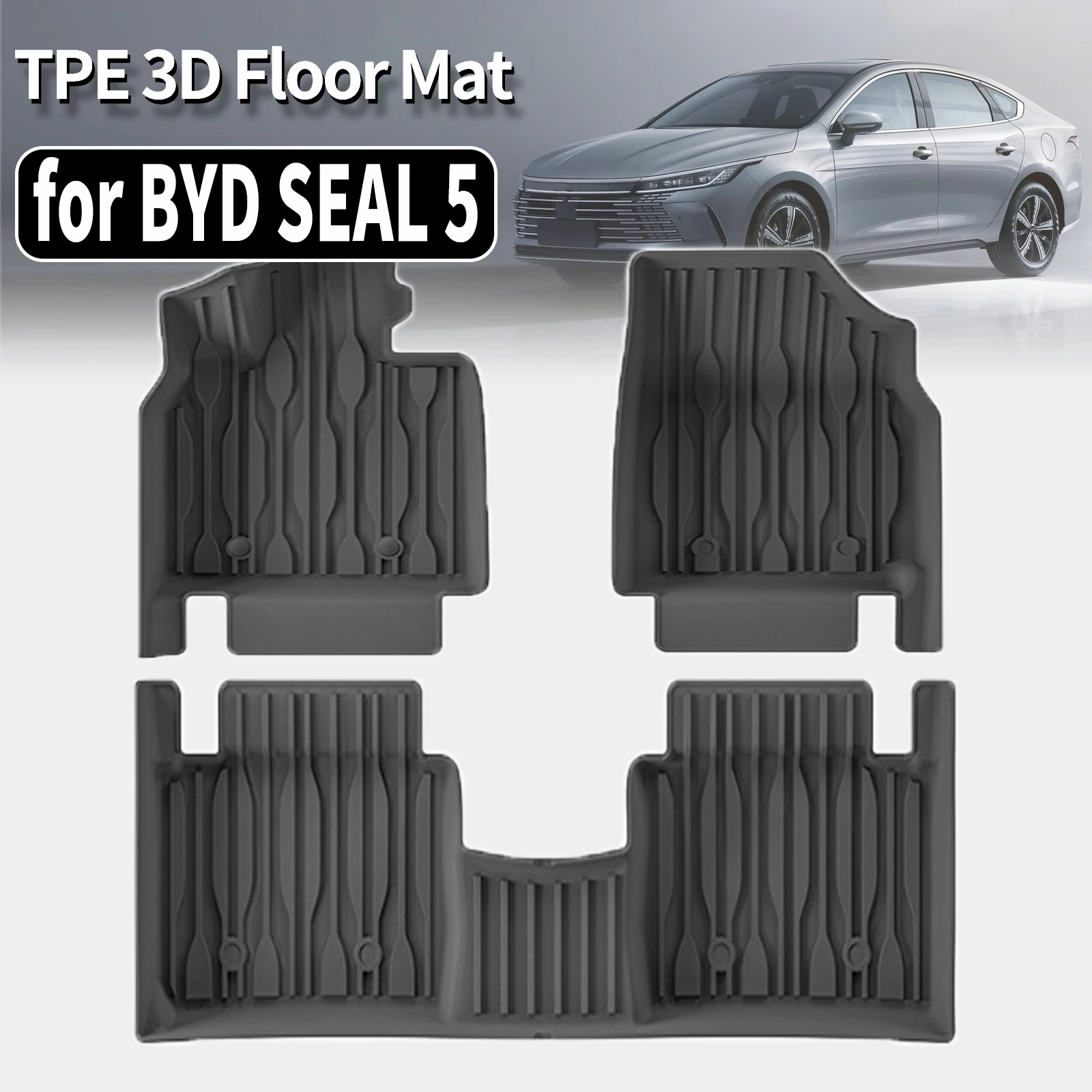 for BYD SEAL 5 Destroyer 05 2025 2026 Custom TPE Floor Mat & Trunk Pad Waterproof Non-Slip Easy Clean Car Accessories
for BYD SEAL 5 Destroyer 05 2025 2026 Custom TPE Floor Mat & Trunk Pad Waterproof Non-Slip Easy Clean Car Accessories