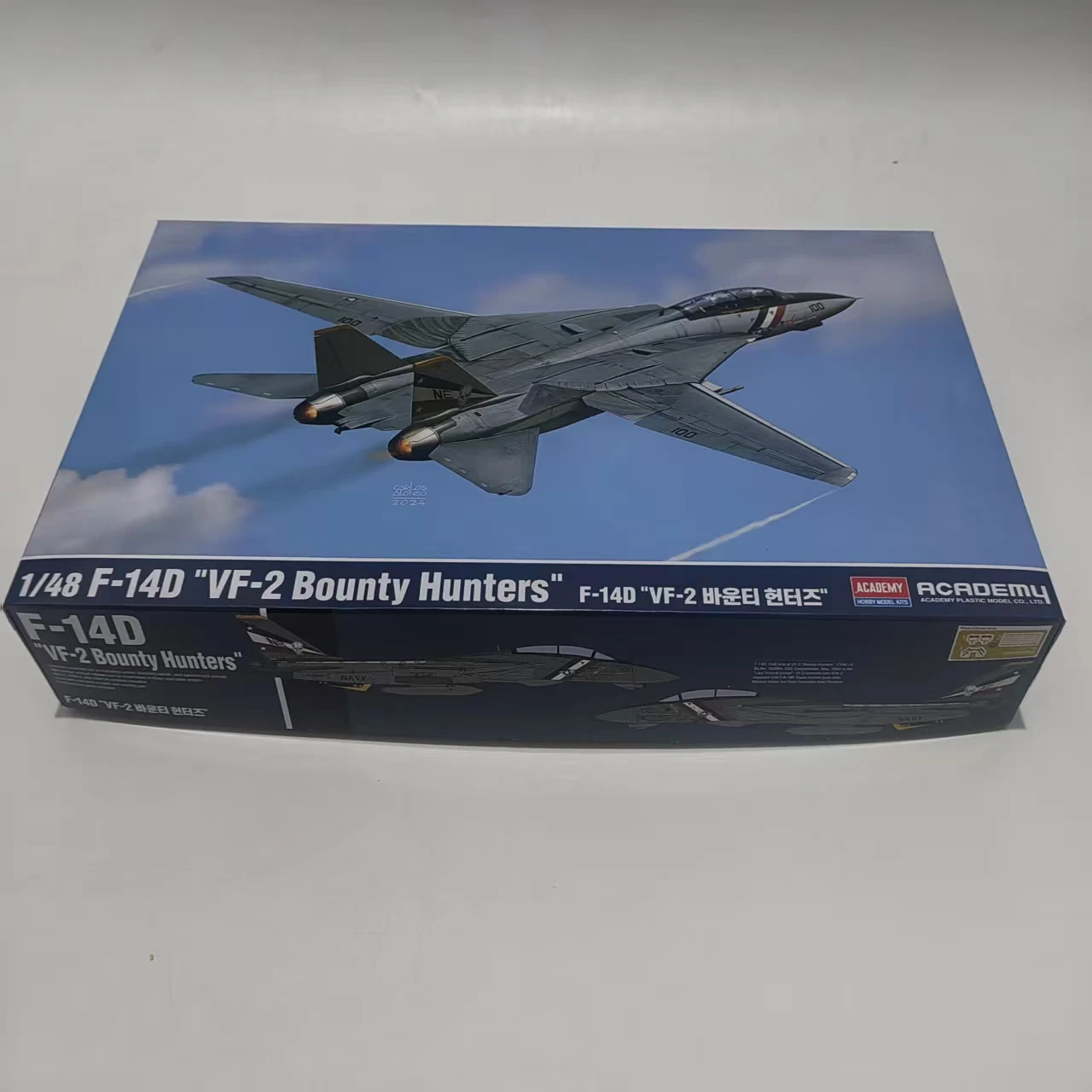 Комплект сборной модели Academy AC12370 1/48 F-14D Super Tomcat `VF-2 Охотники за головами`
Комплект сборной модели Academy AC12370 1/48 F-14D Super Tomcat `VF-2 Охотники за головами`