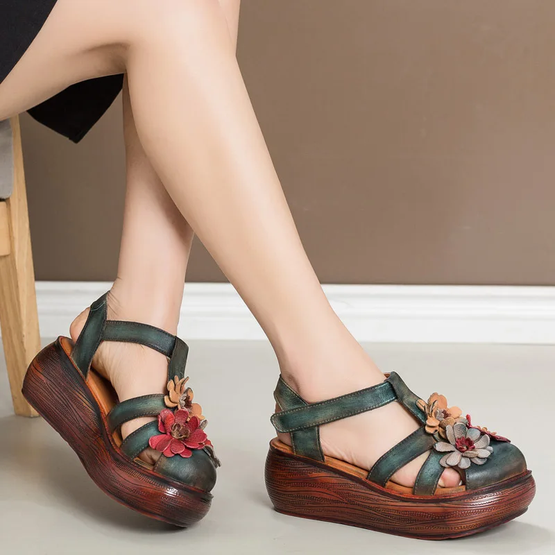 6cm New Appliques Women Platform Wedge Summer Fashion Mixed Color Hollow Authentic Genuine Leather Shoes Moccasins Designer Hook
6cm New Appliques Women Platform Wedge Summer Fashion Mixed Color Hollow Authentic Genuine Leather Shoes Moccasins Designer Hook