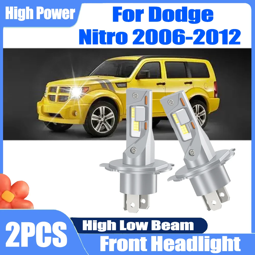 2X 3570 CSP Chips Canbus LED Car Headlight 22000LM High Low Beam Auto Lamp 12V Led Lights 6000K White For Dodge Nitro 2006-2012
2X 3570 CSP Chips Canbus LED Car Headlight 22000LM High Low Beam Auto Lamp 12V Led Lights 6000K White For Dodge Nitro 2006-2012