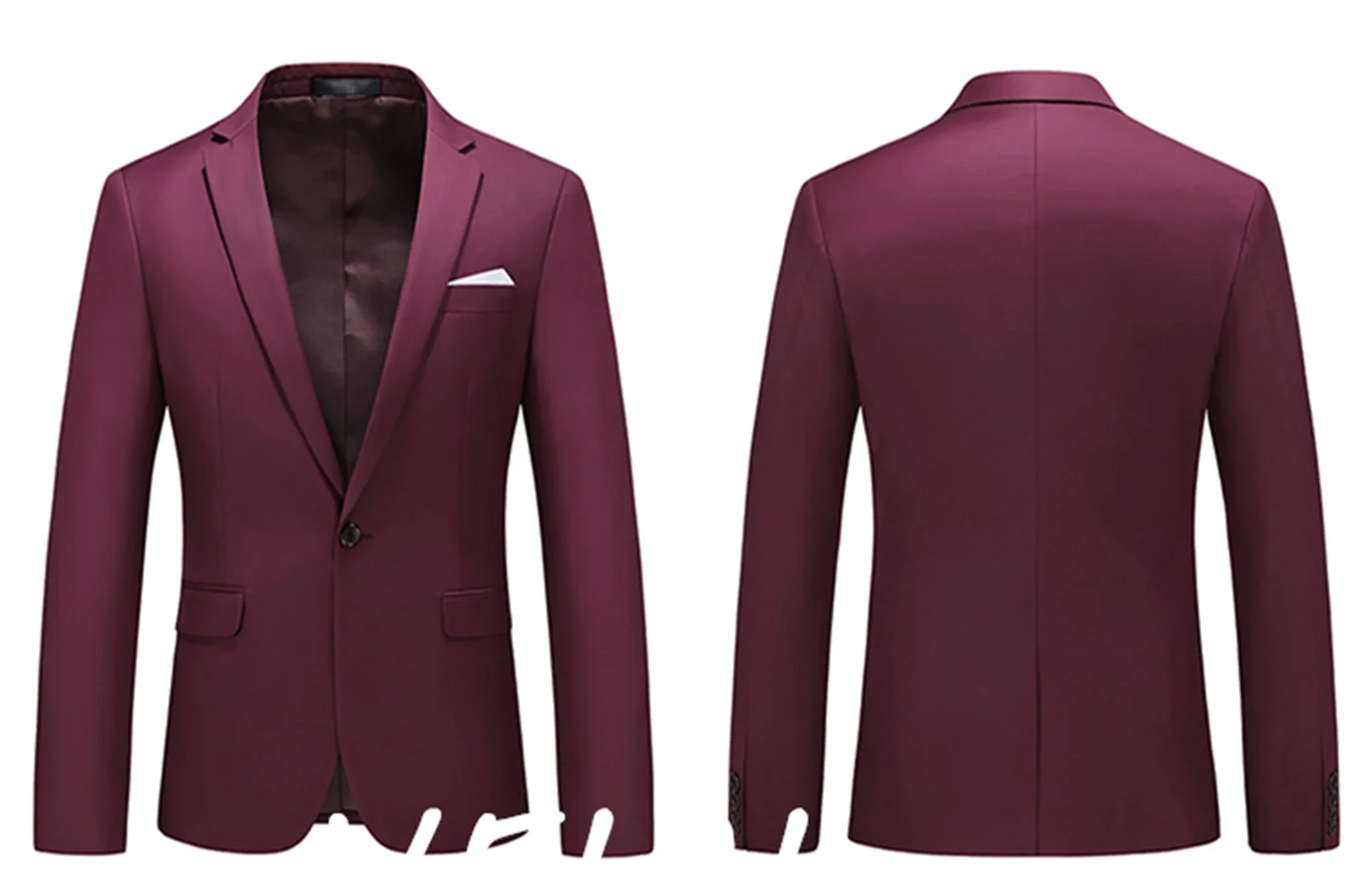 Индивидуальный пиджак + брюки, комплект из 2 предметов, новинка 2022 года, яркие цвета, приталенные деловые мужские костюмы, свадебный сценический смокинг, костюмы жениха, комплект
Индивидуальный пиджак + брюки, комплект из 2 предметов, новинка 2022 года, яркие цвета, приталенные деловые мужские костюмы, свадебный сценический смокинг, костюмы жениха, комплект