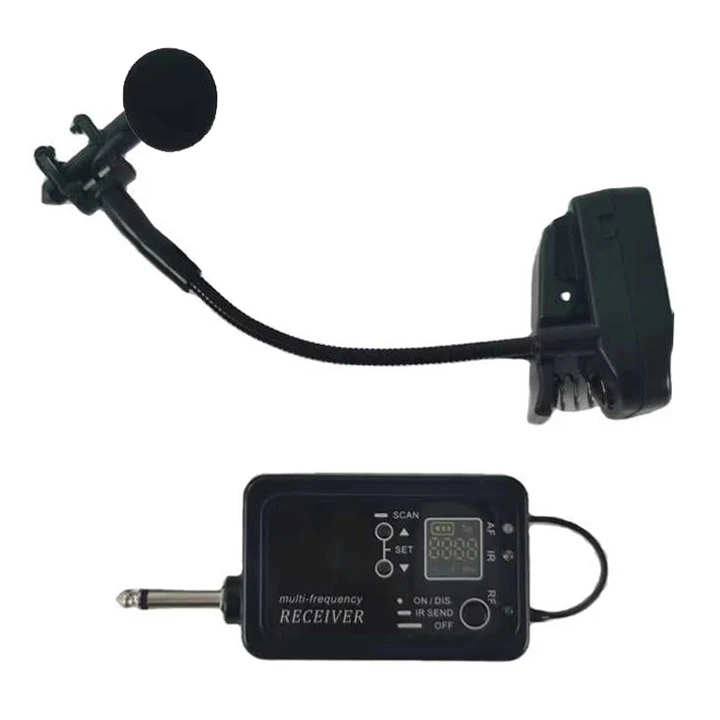 Professional Metal Clip-on UHF Wireless Microphone XLR Connector Violin Pickup for Musicians and Bands
Professional Metal Clip-on UHF Wireless Microphone XLR Connector Violin Pickup for Musicians and Bands
