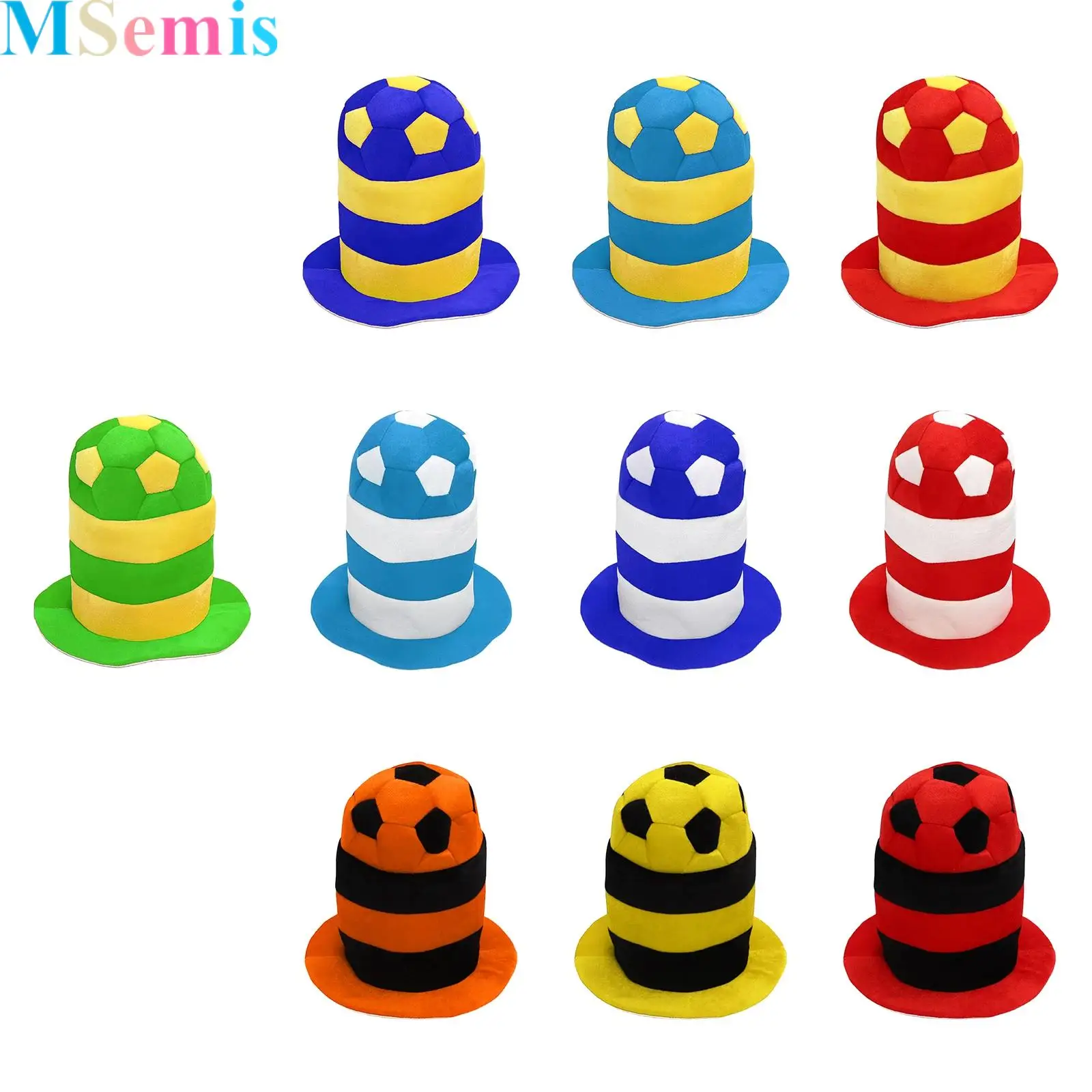 1Pc Hat Soccer Party Favors Soccer Party Hat Novelty Color Block Hat for Birthday Soccer Theme Party Supplies
1Pc Hat Soccer Party Favors Soccer Party Hat Novelty Color Block Hat for Birthday Soccer Theme Party Supplies