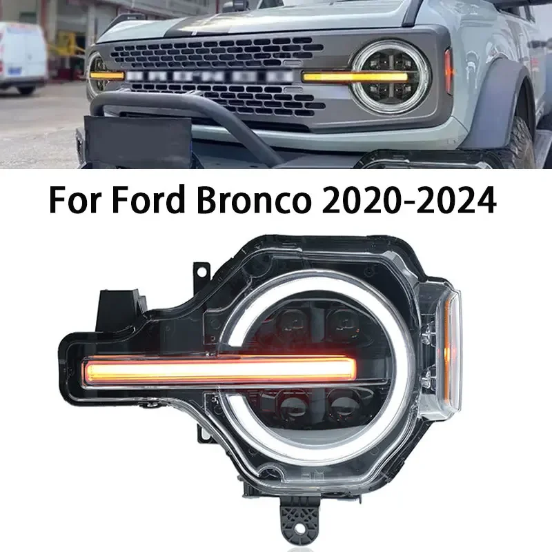 Car Accessories for Ford Bronco Sport Head Light 2020-2024 Bronco Headlights DRL Turn Signal High Beam Projector Lens
Car Accessories for Ford Bronco Sport Head Light 2020-2024 Bronco Headlights DRL Turn Signal High Beam Projector Lens
