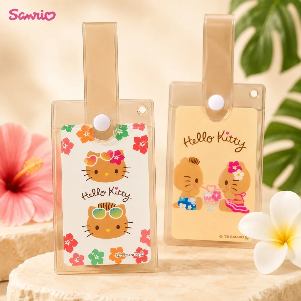 Genuine Sanrio Hello Kitty Clear Card Holder Cute Tanned Kitty ID Badge Case for Bus Card Work Pass Travel Girls Gifts
Genuine Sanrio Hello Kitty Clear Card Holder Cute Tanned Kitty ID Badge Case for Bus Card Work Pass Travel Girls Gifts