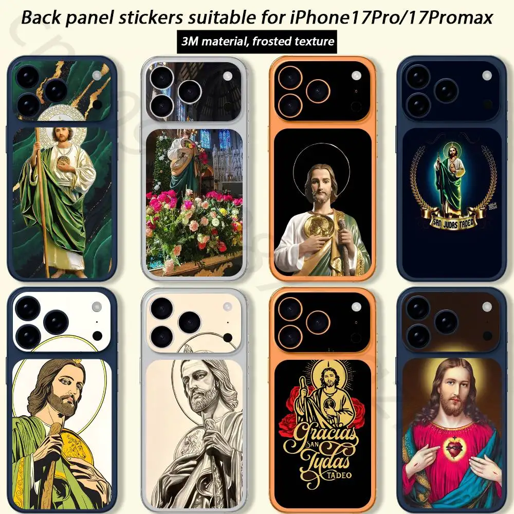 San Judas Tadeo TICKET Decal Skin Wrap for iPhone 17 Pro or Pro max Protective Film for Back, Frame, Camera
San Judas Tadeo TICKET Decal Skin Wrap for iPhone 17 Pro or Pro max Protective Film for Back, Frame, Camera